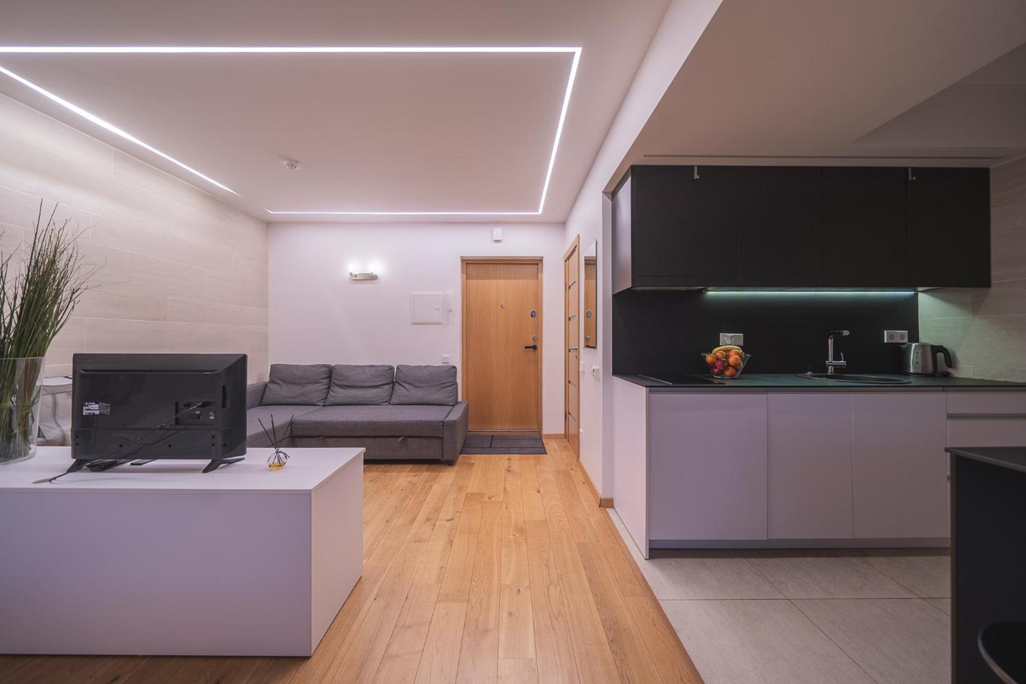Gyneju Self Check-In Apartments ヴィリニュス エクステリア 写真