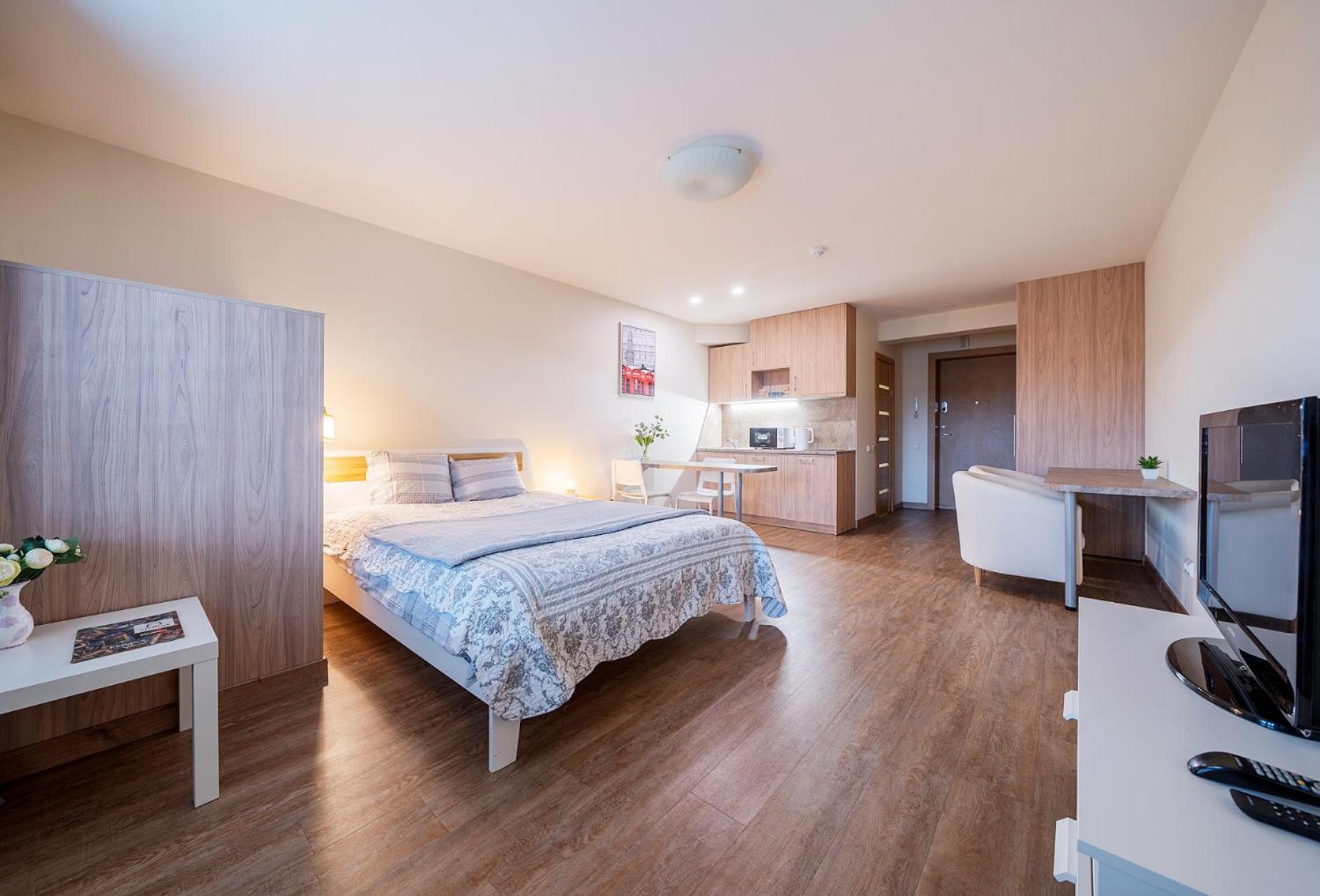 Gyneju Self Check-In Apartments ヴィリニュス 部屋 写真