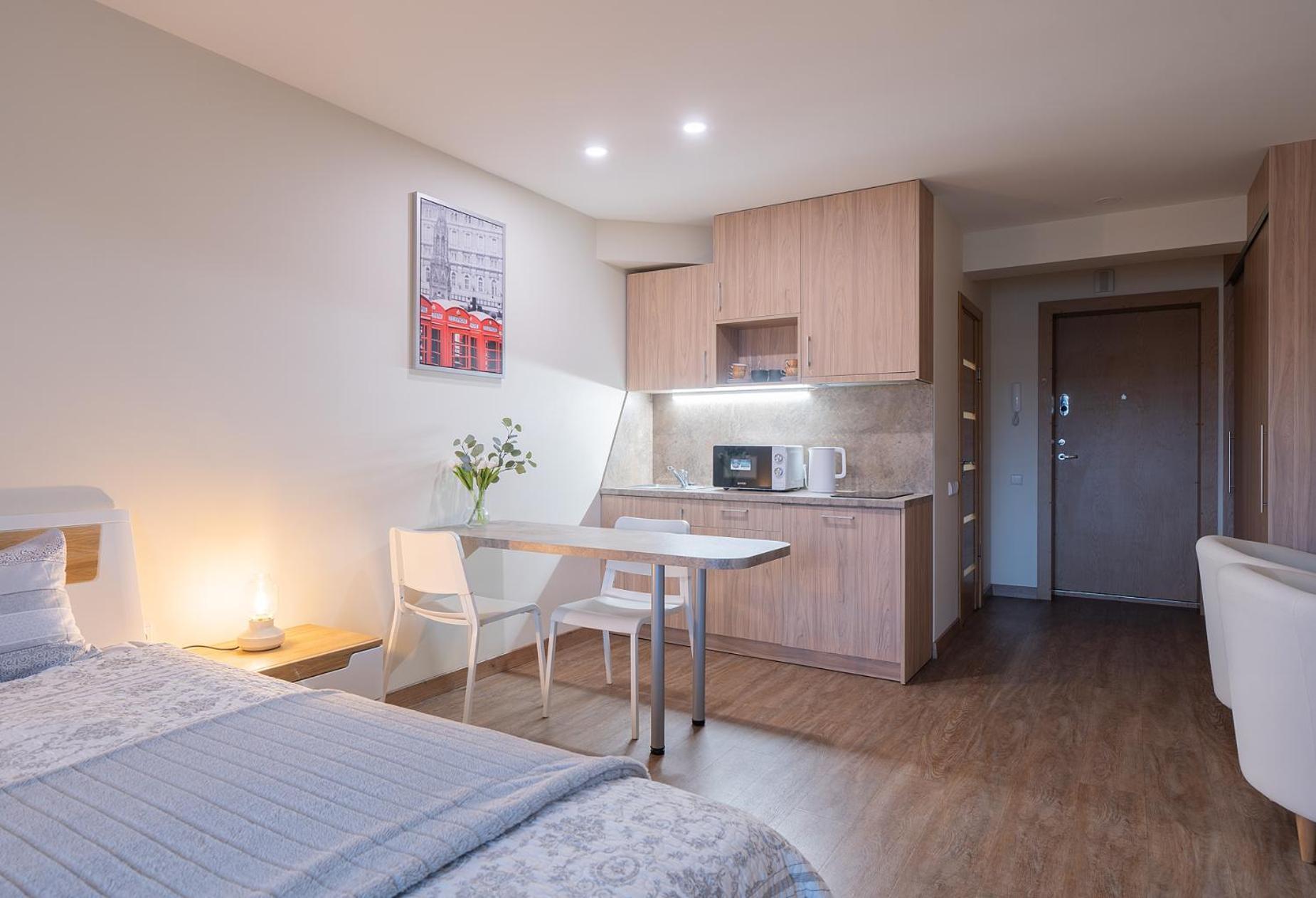 Gyneju Self Check-In Apartments ヴィリニュス 部屋 写真
