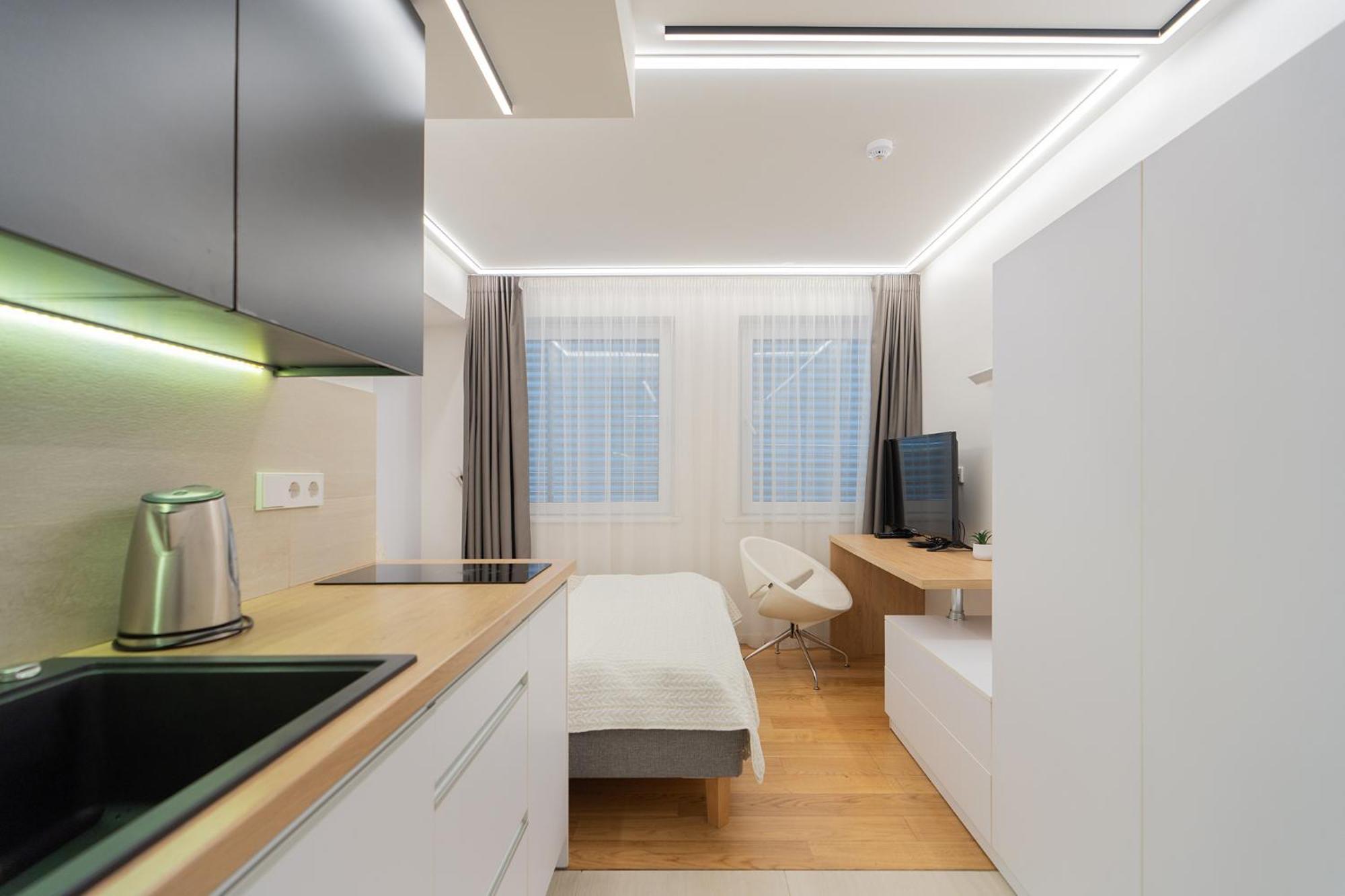 Gyneju Self Check-In Apartments ヴィリニュス エクステリア 写真